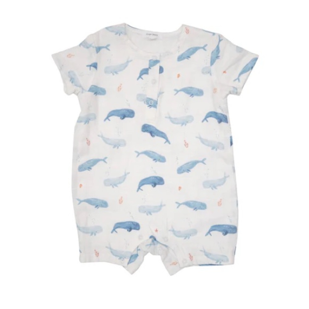 Angel dear whale romper